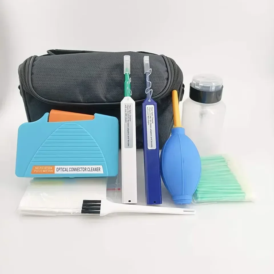 

Optical Connector Cleaning Tool kit fiber connector inspector Fiber Optic Cleaning Tool Kits