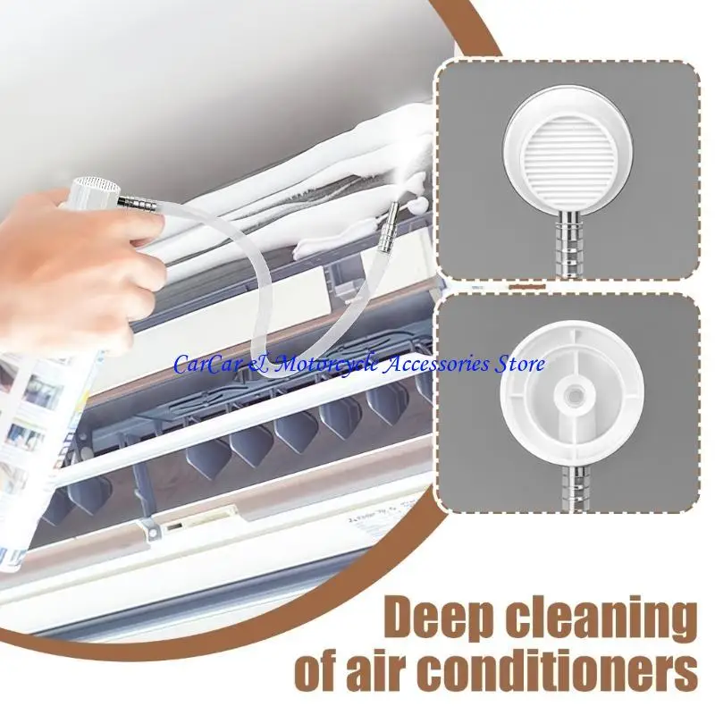 

G5AD Универсальный автомобильный комплект удлинителей шланга кондиционера, термостойкая трубка для очистки системы переменного