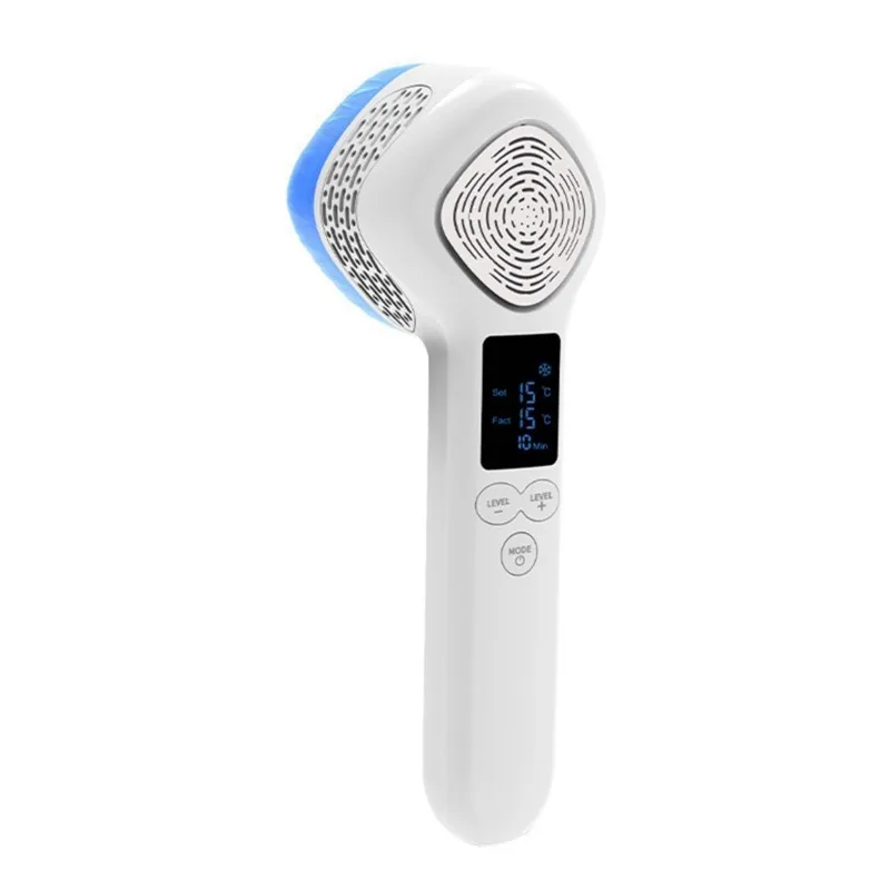 B66C Photon Skin Rejuvenation Beauty Device-Ice Hammer Included EU Plug-Cold& Hot Facial Therapy