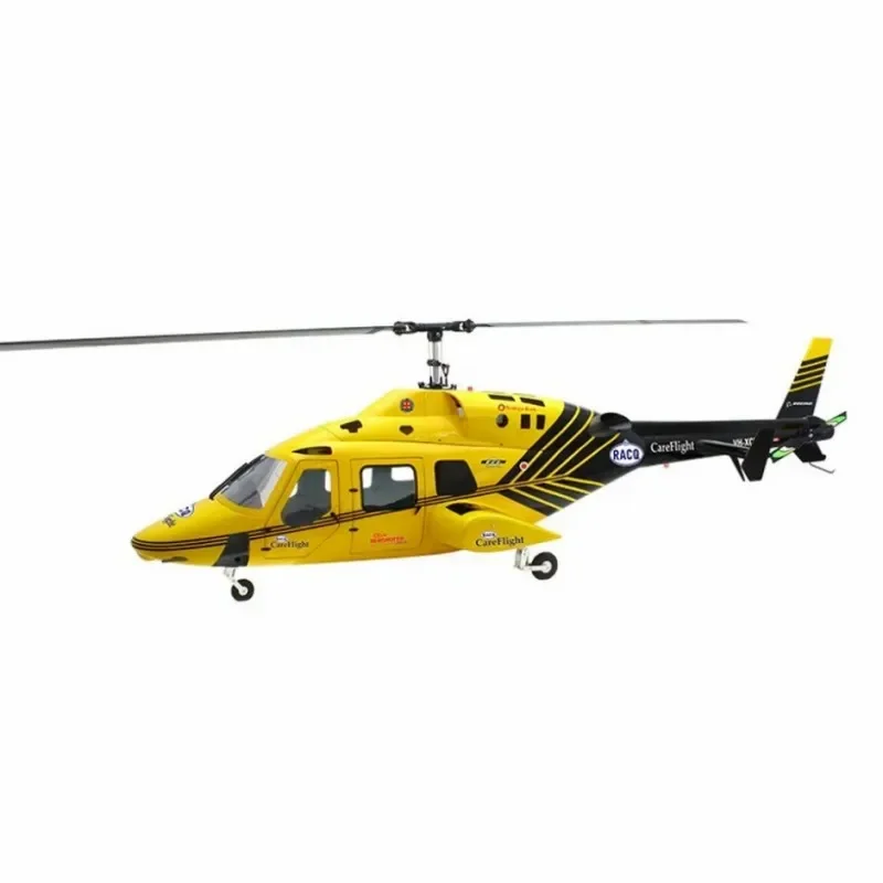 800 Size Bell-222 Helicopter Scale Fuselage with Mechanic Glassfiber RC Aircraft Hull Model Parts