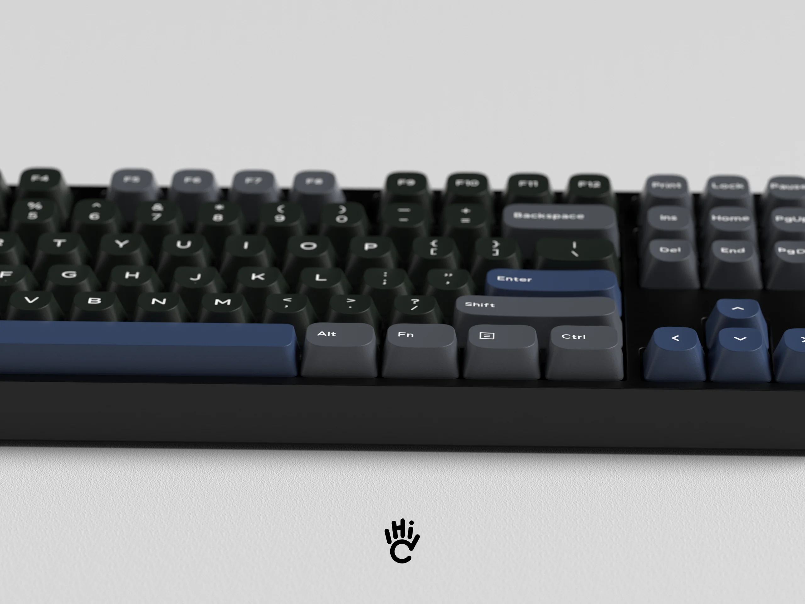 Obsidian Zweifarbige Theme-Tastenkappen 171 Tasten YMK-Profil-Tastenkappe Benutzerdefinierte PBT-Tastaturkappen für mechanische Tastatur-Gaming-Zubehör