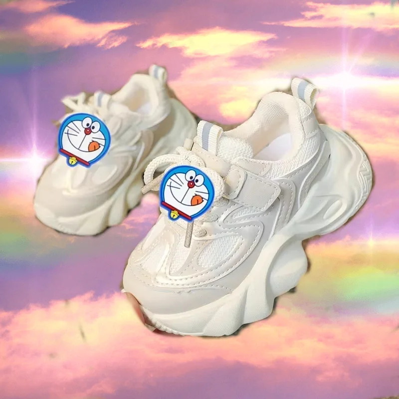 

Robot cat fall Girls Sneakers New Boys Casual Shoes cartoon Toddler Shoes Jingle Cat Fashion cartoon Spring Summer first walkers