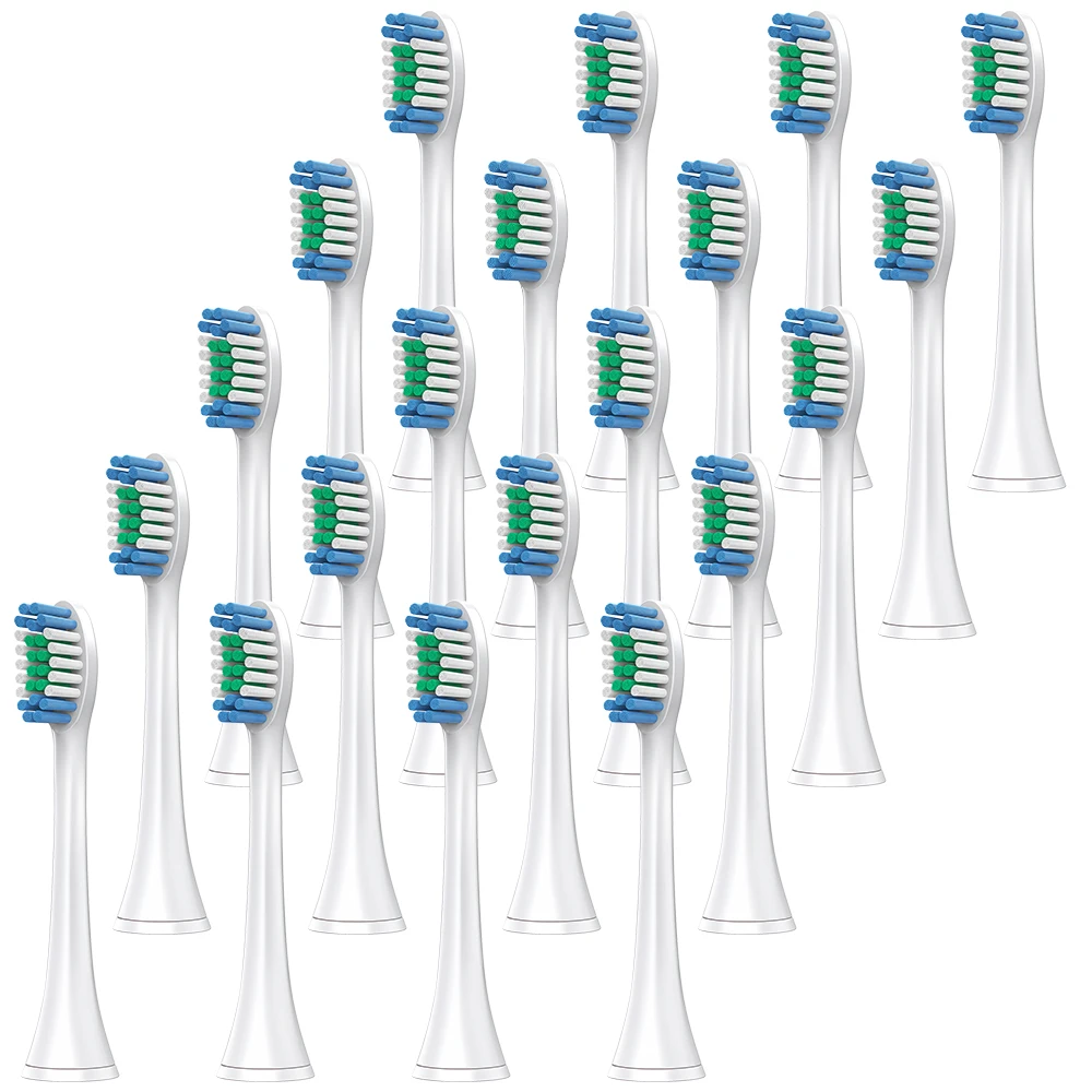 4-8-12-20 Cabezales de cepillo de repuesto compatibles con el cepillo de dientes eléctrico Philips Sonicare, repuestos de cabezales de cepillo de dientes para 4100 1100