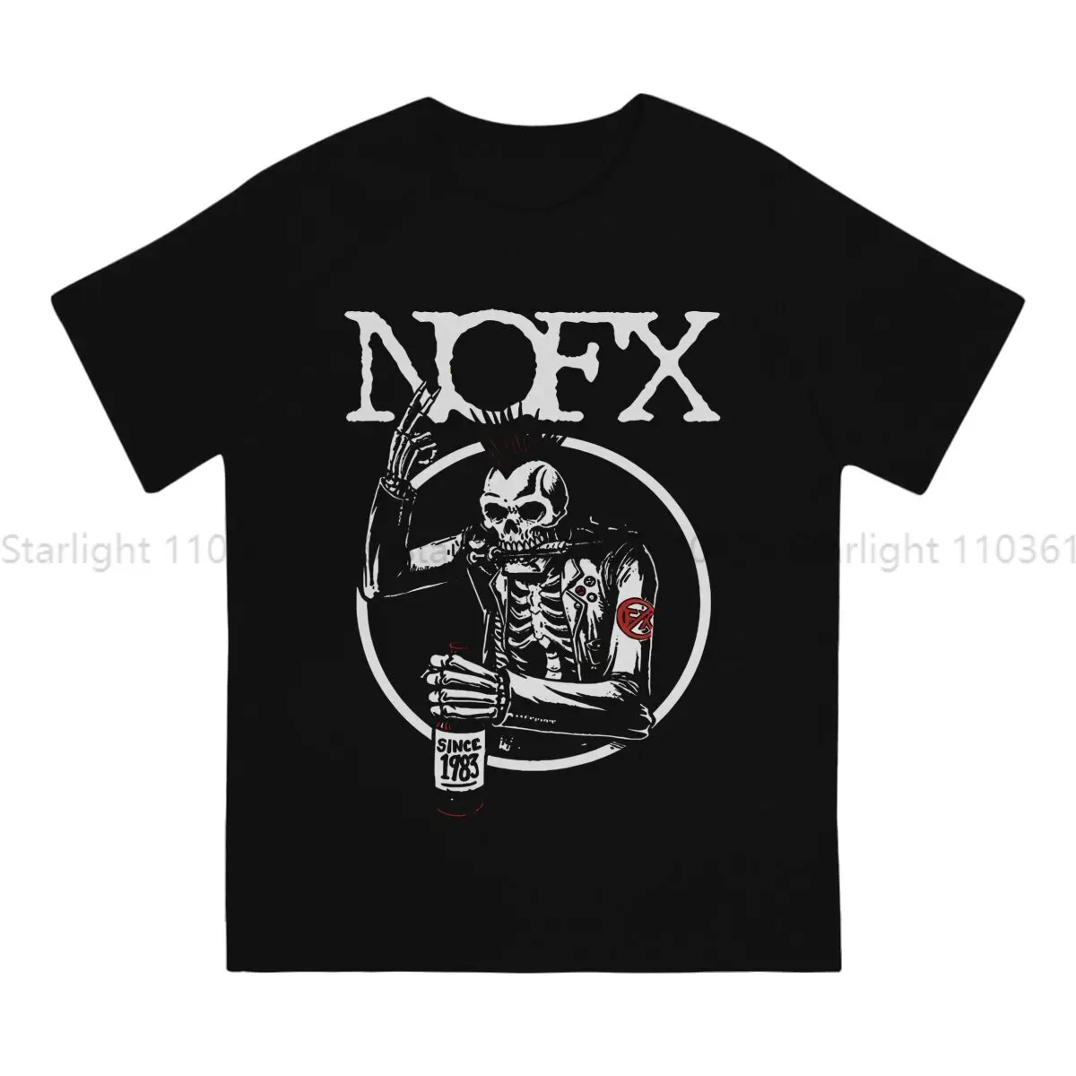 NOFX TShirt Drunk Basic T Shirt Oversized Men Clothes New Design