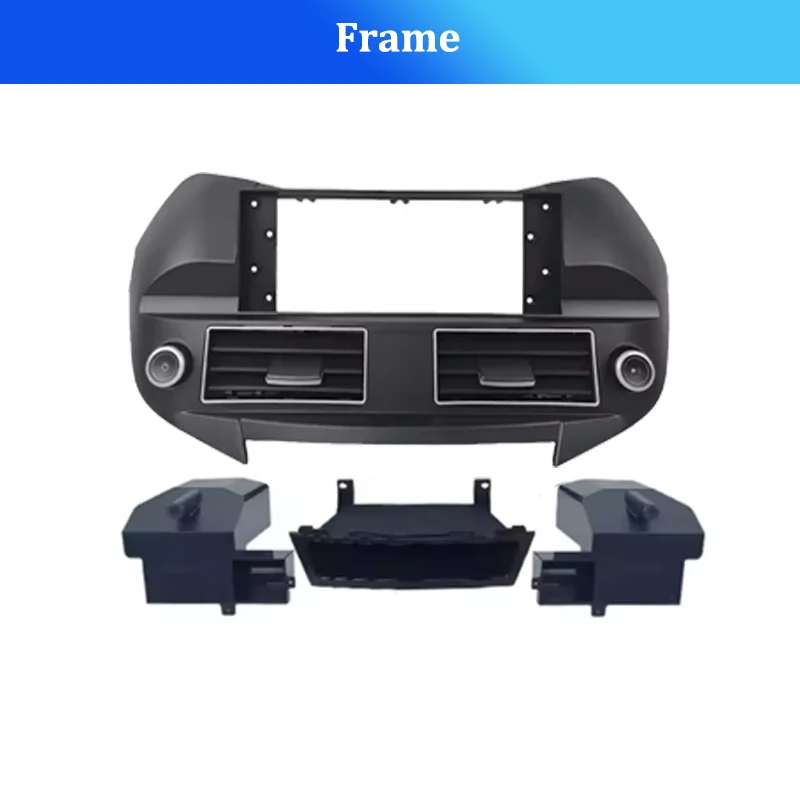 For Hyundai IX45 Santafi 12.3Inch Car Radio MP5 DVD Player 2 DIN Radio Frame Fascias Adapter Android Audio Dash Panel Kit