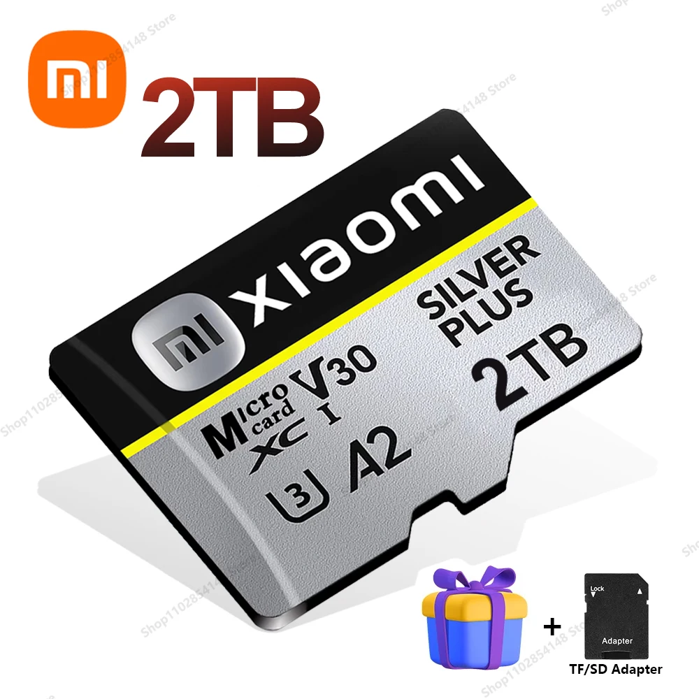 Xiaomi Ultra Micro TF SD-карта 128 ГБ Mini SD-карта памяти 2 ТБ 1 ТБ класс 10, высокоскоростная TF-флеш-карта 512 ГБ для хранения телефона Xiaomi Ultra Micro TF SD-карта 128 ГБ Mini SD-карта памяти 2 ТБ 1 ТБ класс 10, высокоскоростная TF-флеш-карта 512 ГБ для хранения телефона
