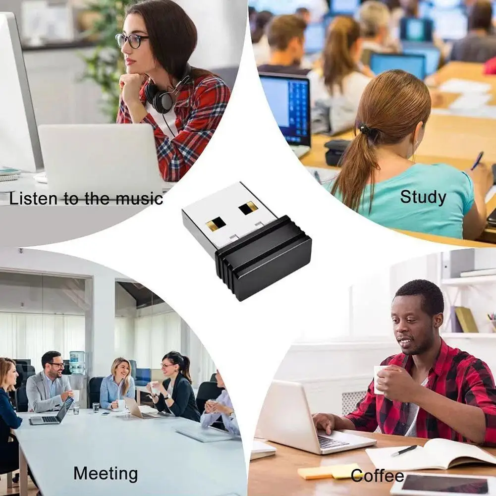 USB Mover Portable Mini Undetectable Automatic Mouse Mover Shaker Simulate For Laptop Keeps Awake L9L8