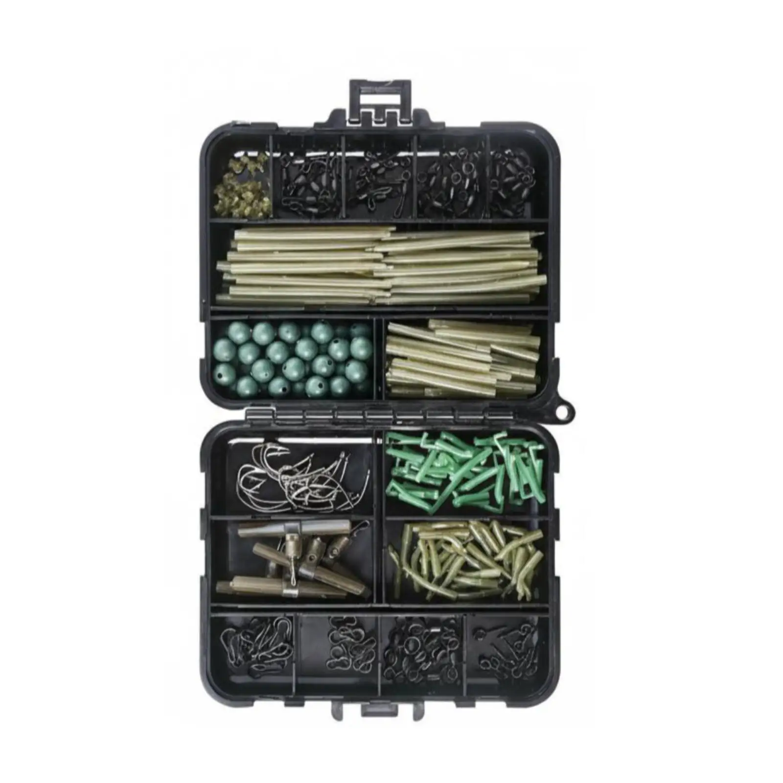 Équipement de pêche à la carpe, boîte à pêche de grande capacité, ensemble d'accessoires de pêche pour la pêche en eau douce