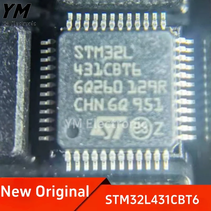 STM32L431CBT6 LQFP-48 ARM Cortex-M4, microcontrolador MCU de 32 bits, Original, nuevo