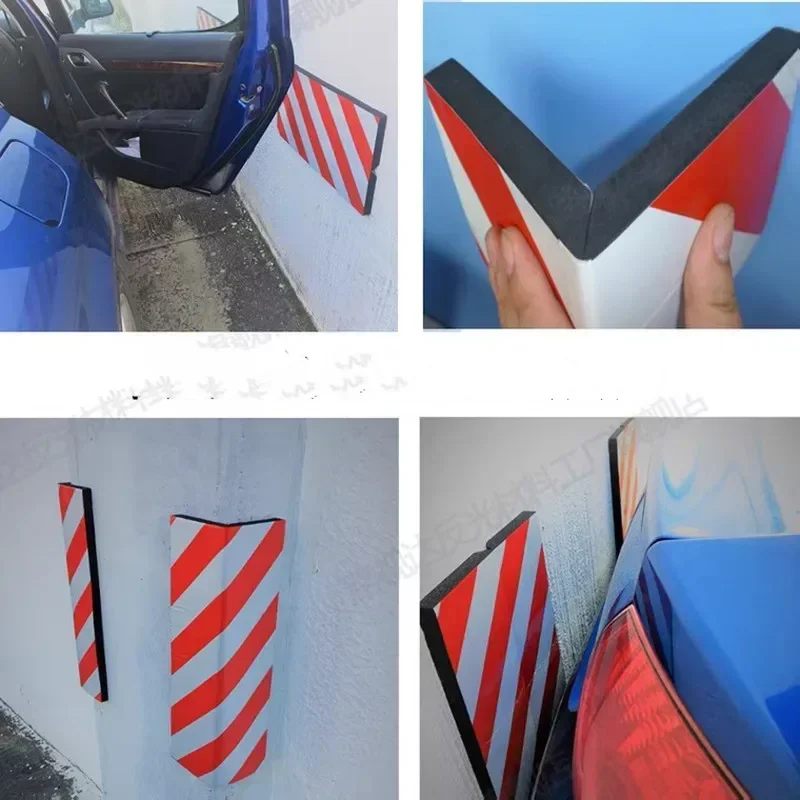 Garagenwandschutz 1-4 Stück Schaumstoff-Kantenschutz Wandecken-Schutz Auto-Antikollisionsaufkleber Garagensäulen Anti-Kratz-Schutz – Detail 2