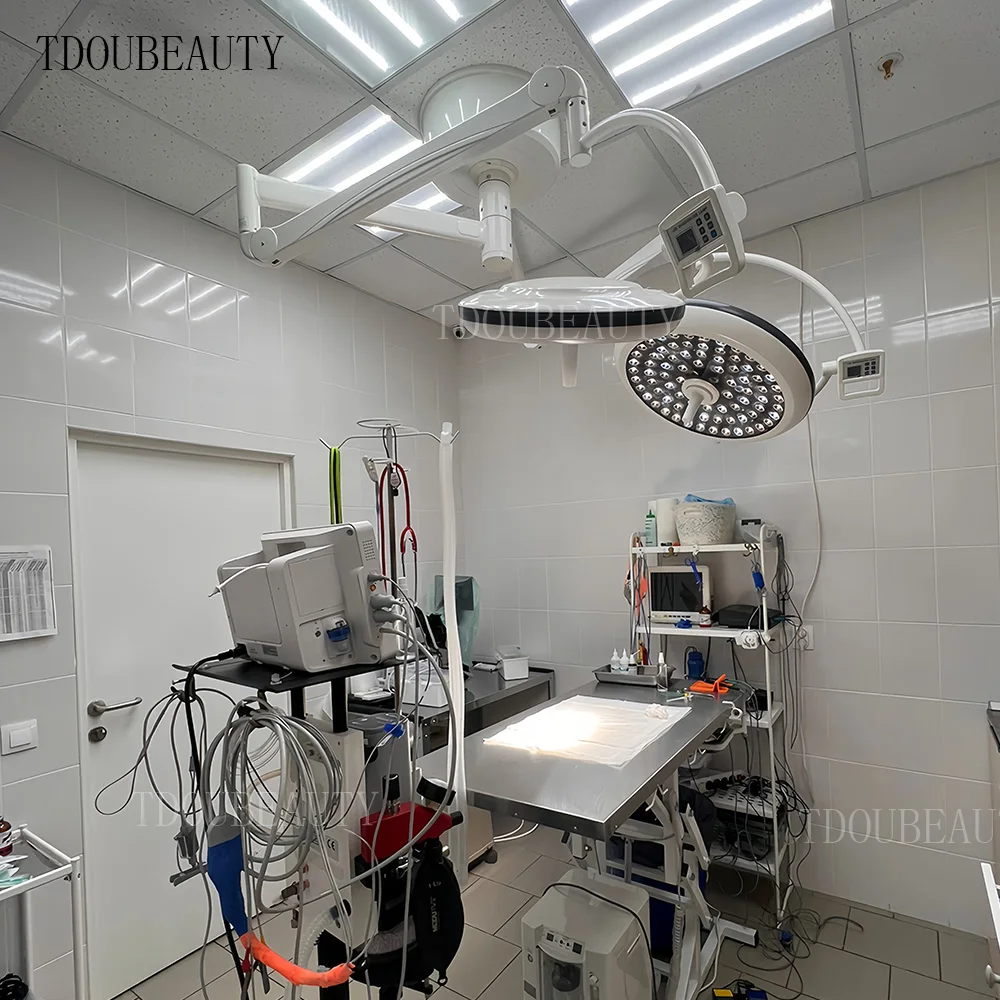 TDOUBEAUTY Celling Medical Operation Room Theatre LED Shadowless Light 150W lampa stomatologiczna Pet lampa chirurgiczna tatuaż Light90v-230V