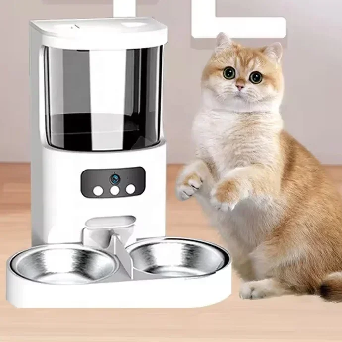 2022 New Arrival For Dog Food Dispenser Automatic Feeder Cat Pet Smart Feed