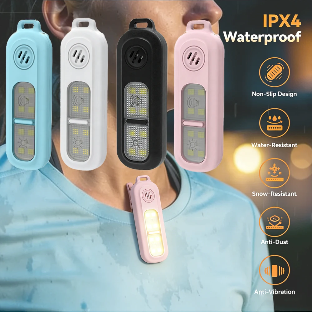 Rechargeable Keychain Alarm for Women Child Self Defense Alarm with LED Light 130 dB Loud SOS Emergency Safety Alert Device