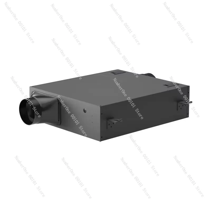 

Household fresh air system, ultra-thin silent one-way fresh air fan, smoke exhaust purification filter ventilator