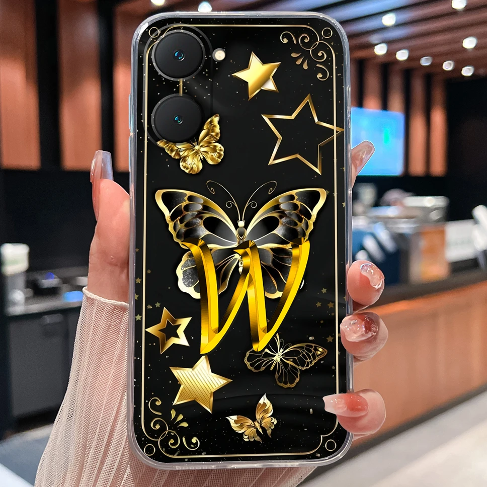 ل Vivo Y03 Y03T Y04 4G جراب هاتف الحب القلب رسائل لينة بولي يوريثان سيليكون شفاف الوفير ل Vivo Y 03 Y 04 خفيفة الوزن Funda #4