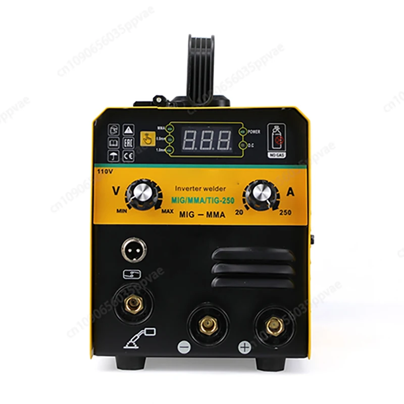 110V Dual Voltage Gasless MIG Welder 3 In 1 Portable Welding Machine 120A For Home Garage DIY Auto Repair Lightweight Design
