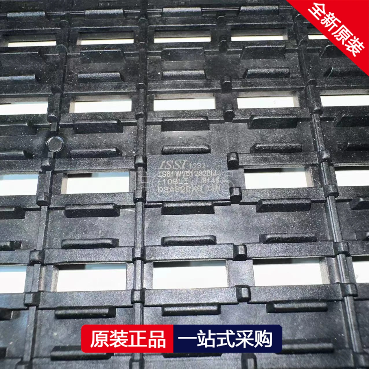 

1PCS/IS61WV51232BLL-10BLI BGA-90 Static random access memory 16M (512Kx32) 10ns Async