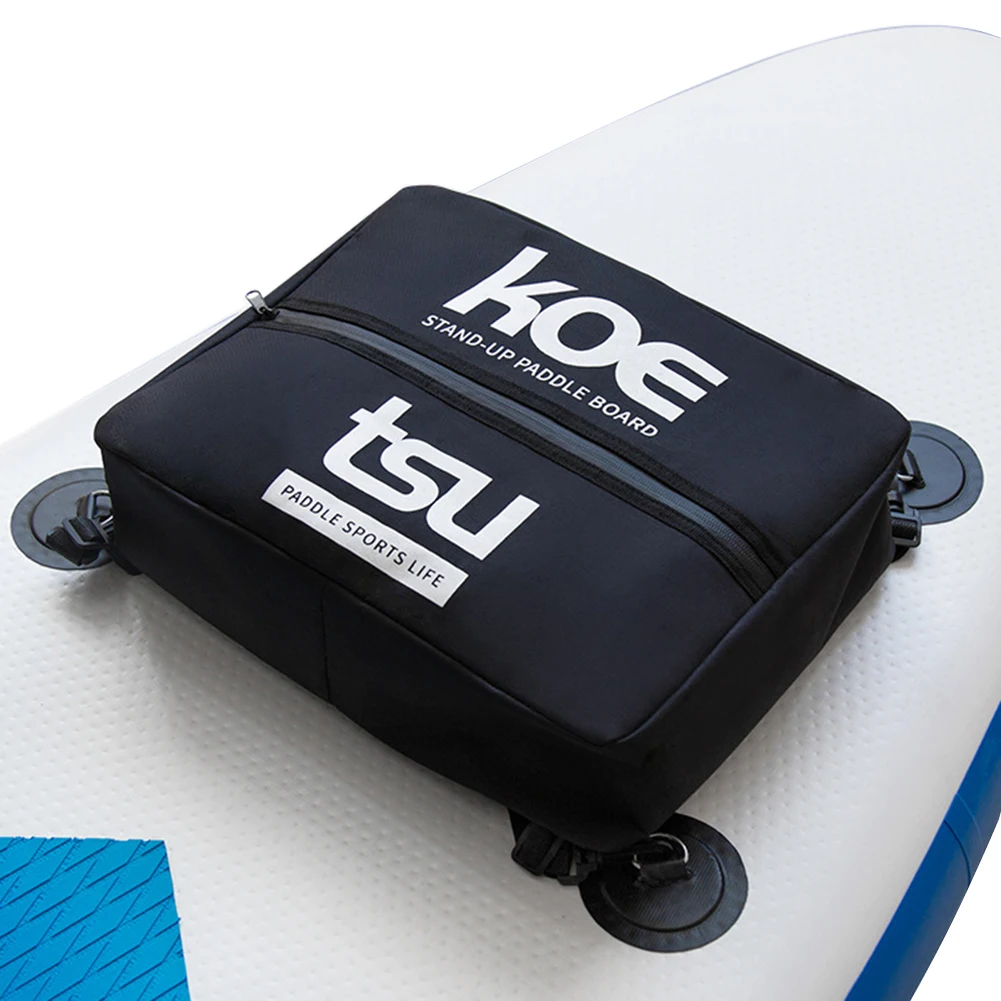 Portable Cooler Storage Bag Sealed Zipper Stand Up Paddle Board Storage Bag Lightweight with Fixing Buckle Kayak Accessories