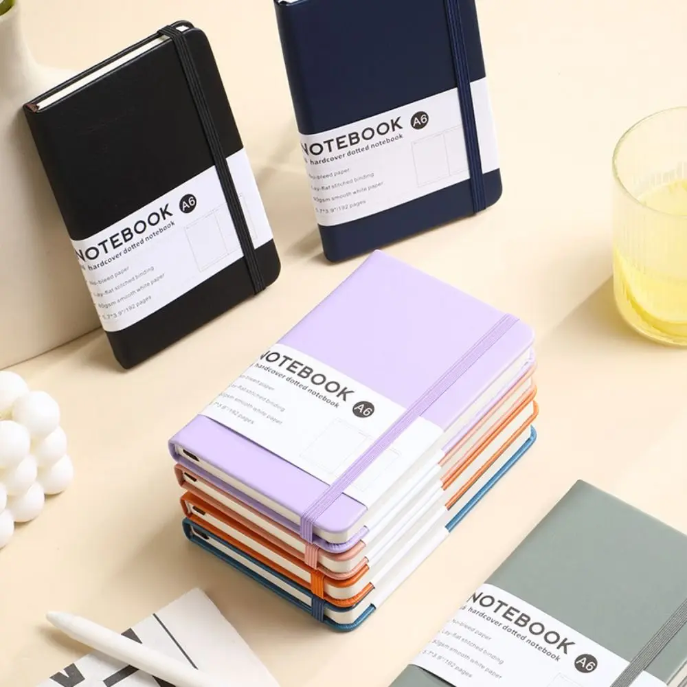 

Strap Notebook A6 Mini Notebook Memo Diary Planner Agenda Organizer Pocket Notepad Thickening Word Book