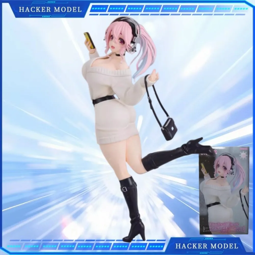 

FuRyu Genuine Trio-Try-iT SUPERSONICO Winter Memories Hand-made Anime Character Model Statue Ornaments Collection Birthday Gift