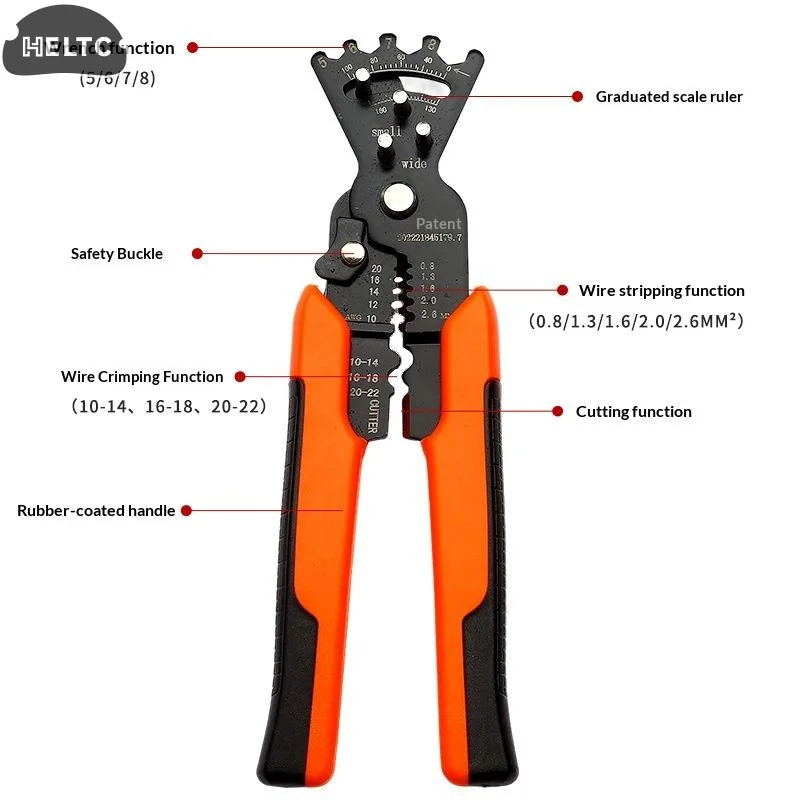 1Pcs Electrical Bending Pliers Crimping Bending Tools Multifunctional Wire Bending Device Folding Pliers Stripping Pliers