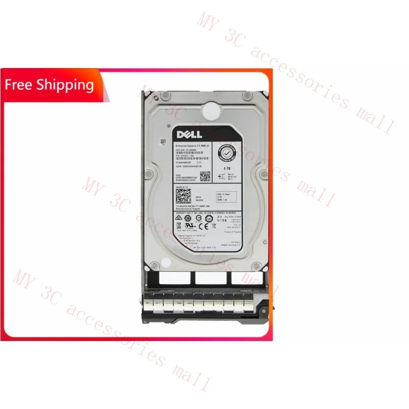 FOR Dell 05JH5X 4TB HDD 7.2K RPM 3.5