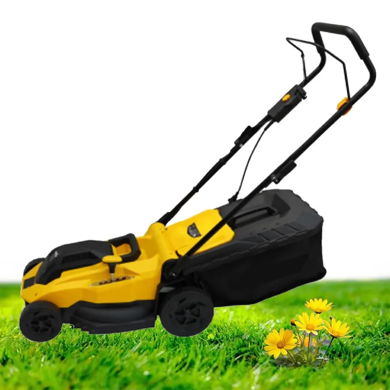Vertak 1800W Corded Electric Lawn Mower, 430mm Cutting Width Hand Push Lawnmower for Home Garden Yard Maintenance