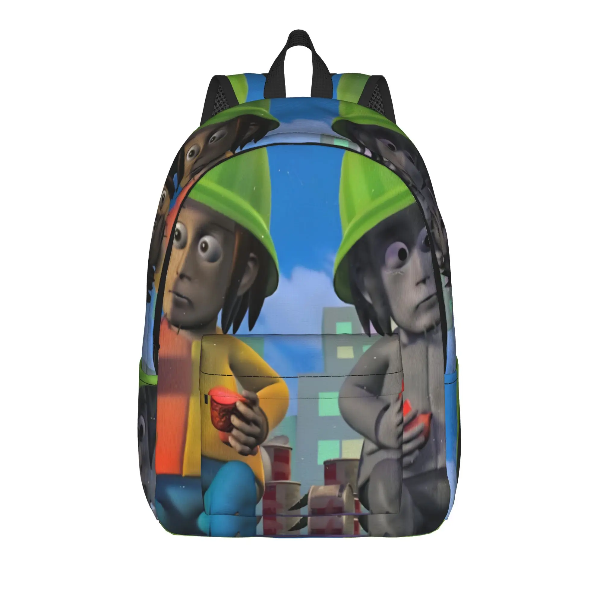 Mr.Stain on Junk Alley Backpack for Men Women Casual High School Business Daypack  Laptop Shoulder Bag Sports