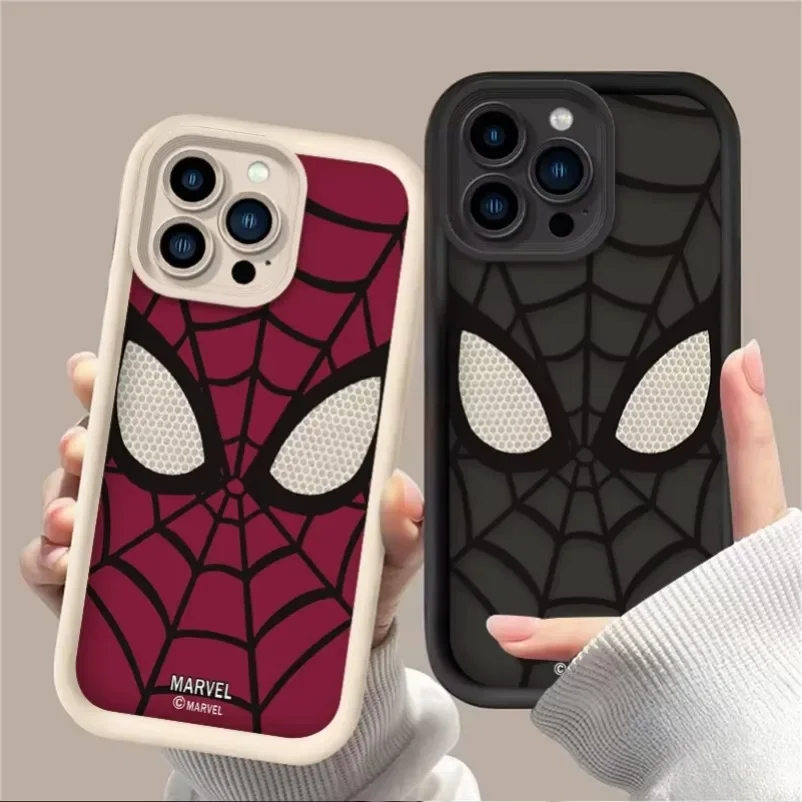 Luxury Spiders Man Phone Case for Samsung S25 S24 S23 S22 S21 S20 Note 20 FE Plus Ultra 5G Soft Silicone TPU Cover