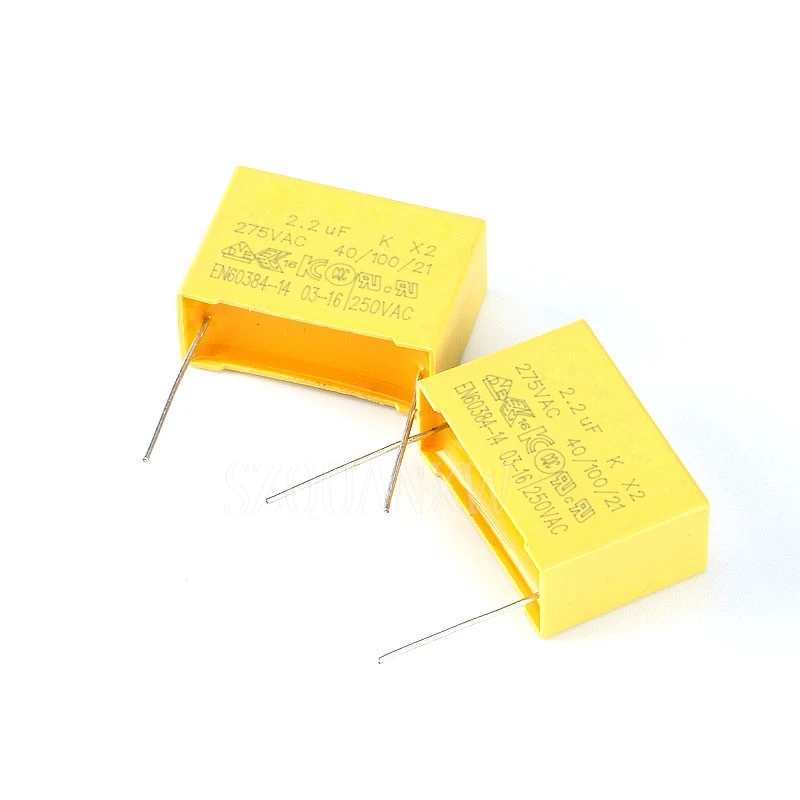10PCS X2 1UF 0,68UF 0,33UF 0,22UF 0,1UF 0,47UF 0,01UF 275V 104 Sicherheitskondensator