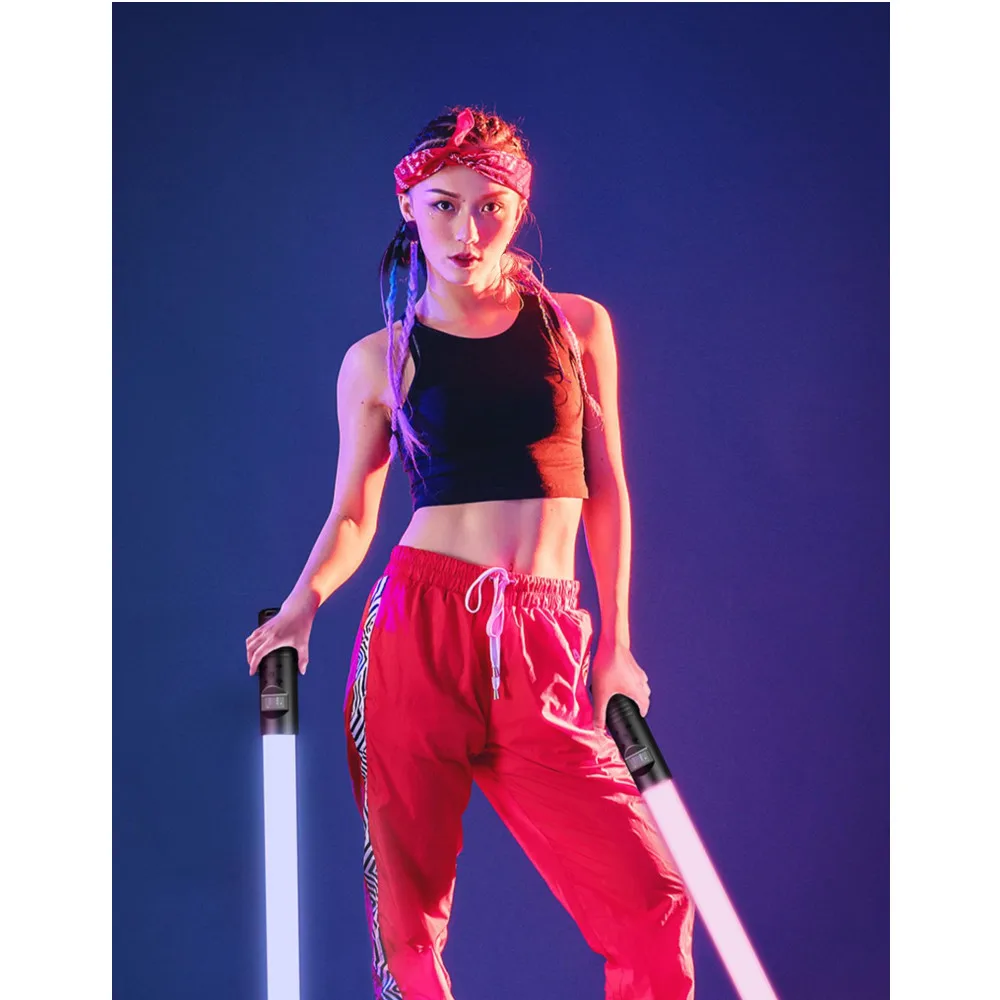 RGB LED portátil PD carga rápida Bluetooth Multicolor luz de fotografía ajustable con trípode soporte LED luz de relleno