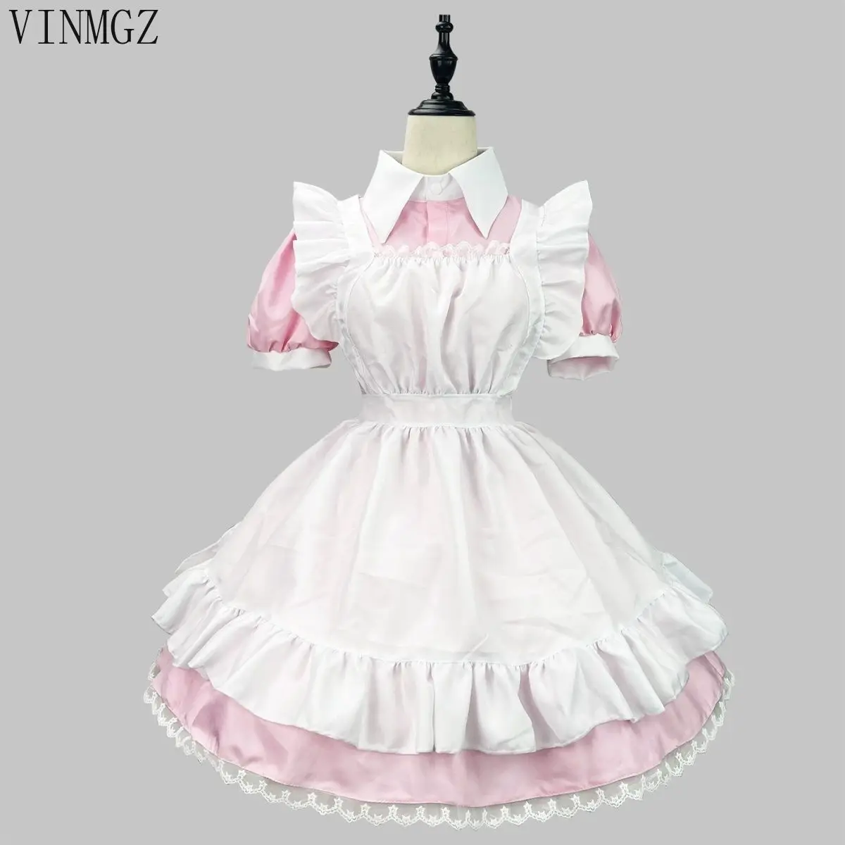 زي الخادمة الكلاسيكي الياباني، زي الخادمة، مجموعة كاملة من أزياء الأداء التنكرية للنساء