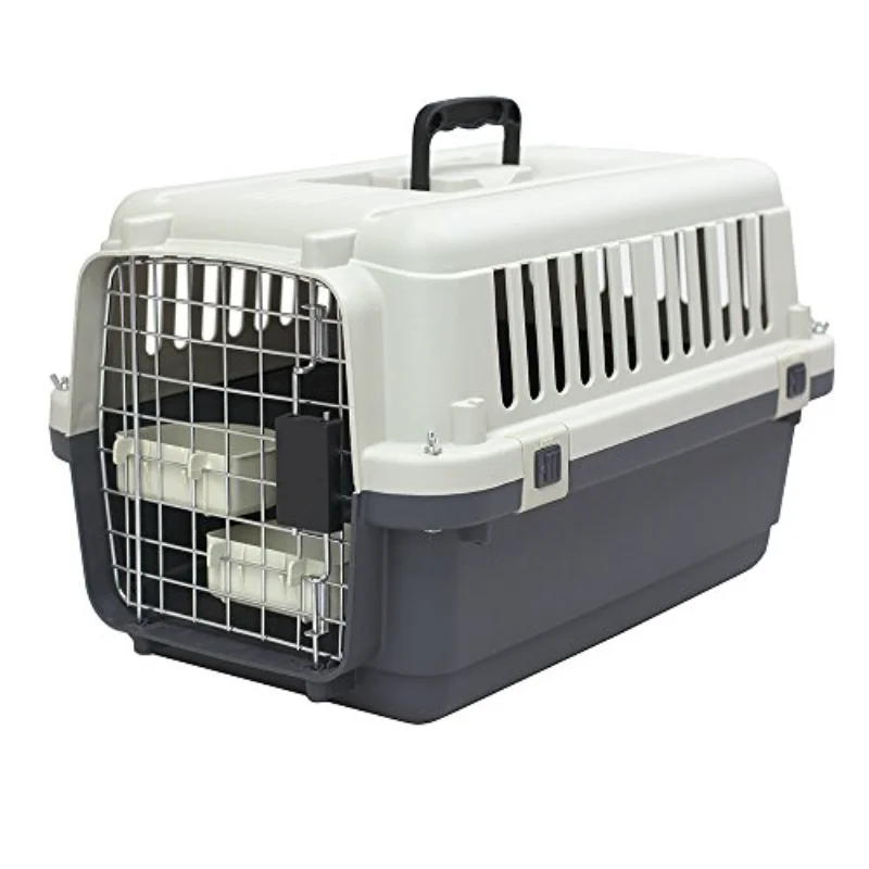 

Designs Plastic Kennels Rolling Plastic Wire Door Travel Dog Crate