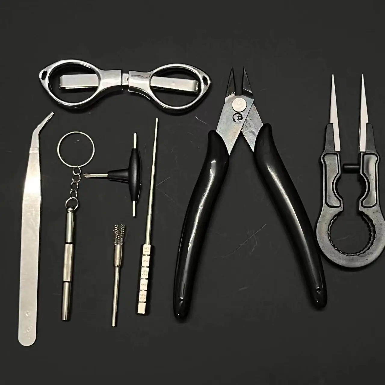 Imagem -04 - Diy Ceramic Tweezers Kit Alicates Wire Band Bobina de Aquecimento Jig Brush Screw Drive Tool Acessórios