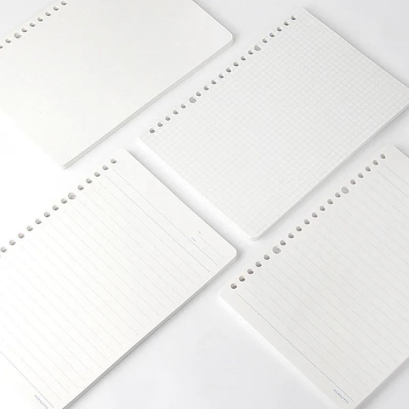 2pcs Japan KOKUYO High-grade Thick Paper 85g Loose-leaf Paper A5 B5 Filler Paper Binder Notebook Paper WCN-CLH1510