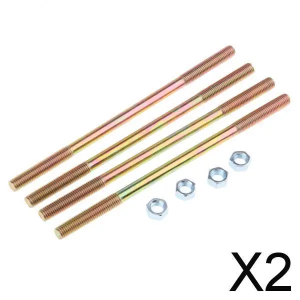 2x болты-гвоздики для головки цилиндра для Yamaha PW80 JS80PY LC80PY PW80 PY80 JS