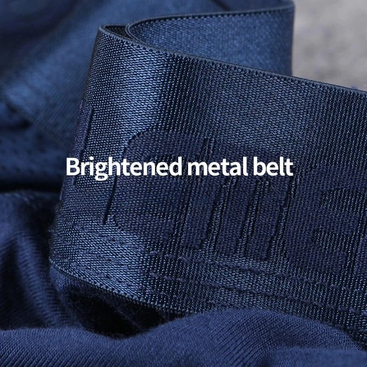 Mens Sports Underwear Long Leg Boxer Briefs Anti Chafing Moisture Wicking Quick Dry Gym Running Modal Ropa Interior Deportiva