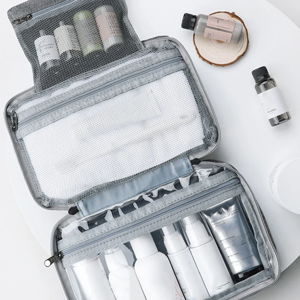 

Travel Toiletry Bag Waterproof Hanging Makeup Organizer Portable Cosmetics Storage Pouch Multi-Functional Pack for Travel Gym
