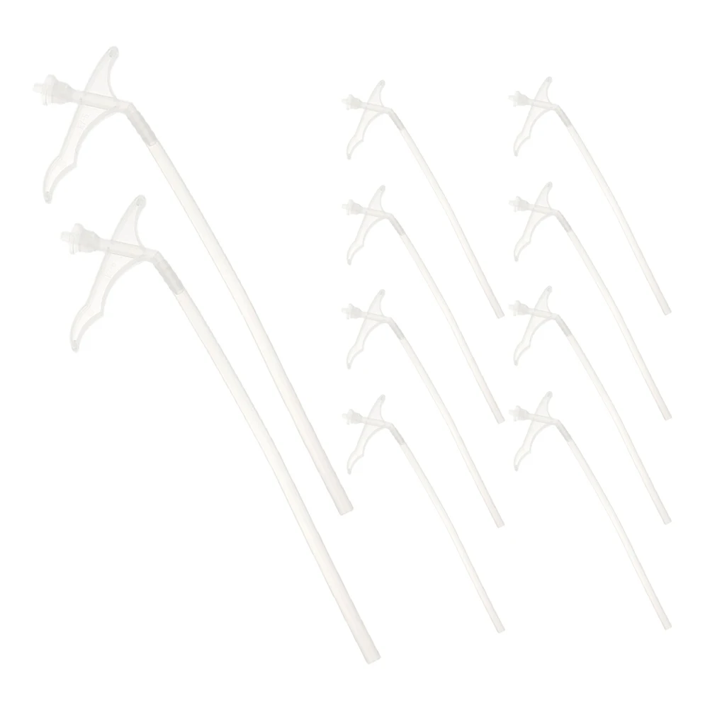 

10 Pcs Foam Hose Adhesive Nozzles Piping Epoxy Tube Expansion Tubes Expanding Gap Sealing Filling Hair Applicator