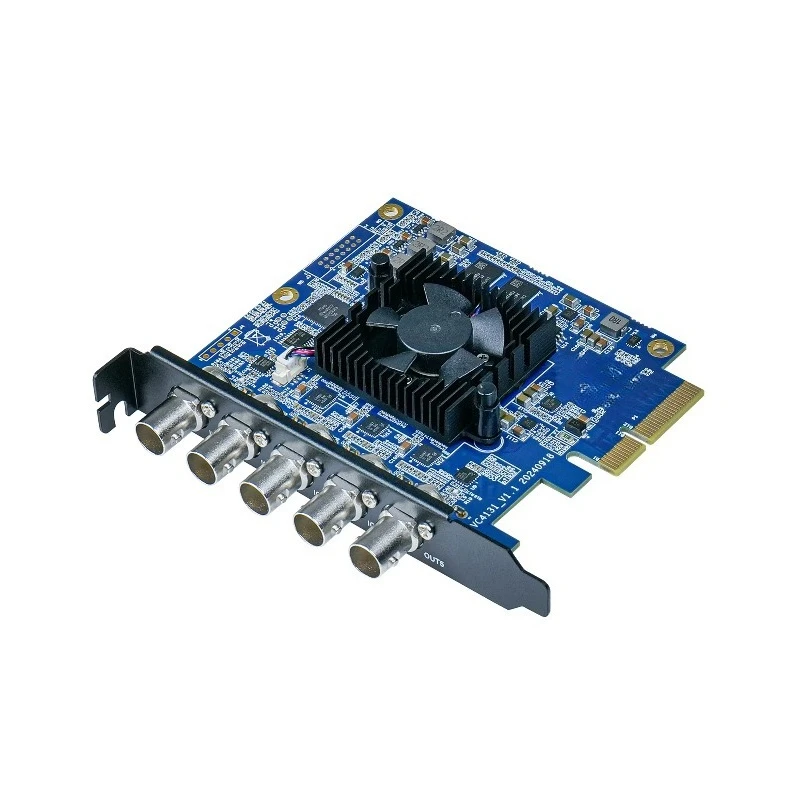 VP51 high-resolution video 5-channel SDI capture and playback card audio and video accessories