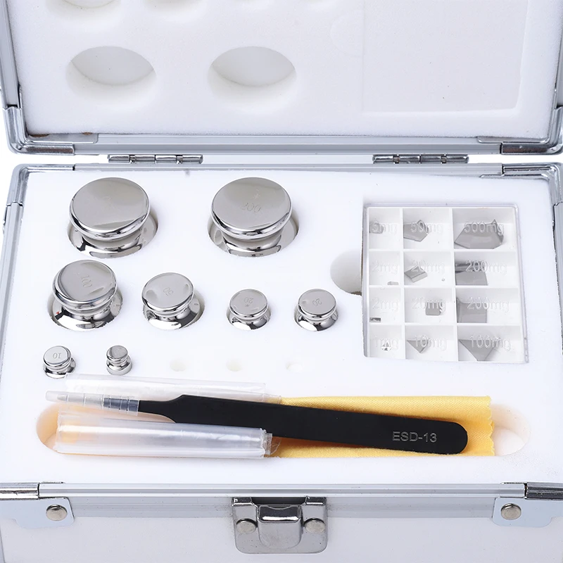 OIML E2 F1 F2 M1 1mg-100g 1mg -10kg 1mg-20kg Beban Kalibrasi Timbangan Baja Tahan Karat MASS PIECES