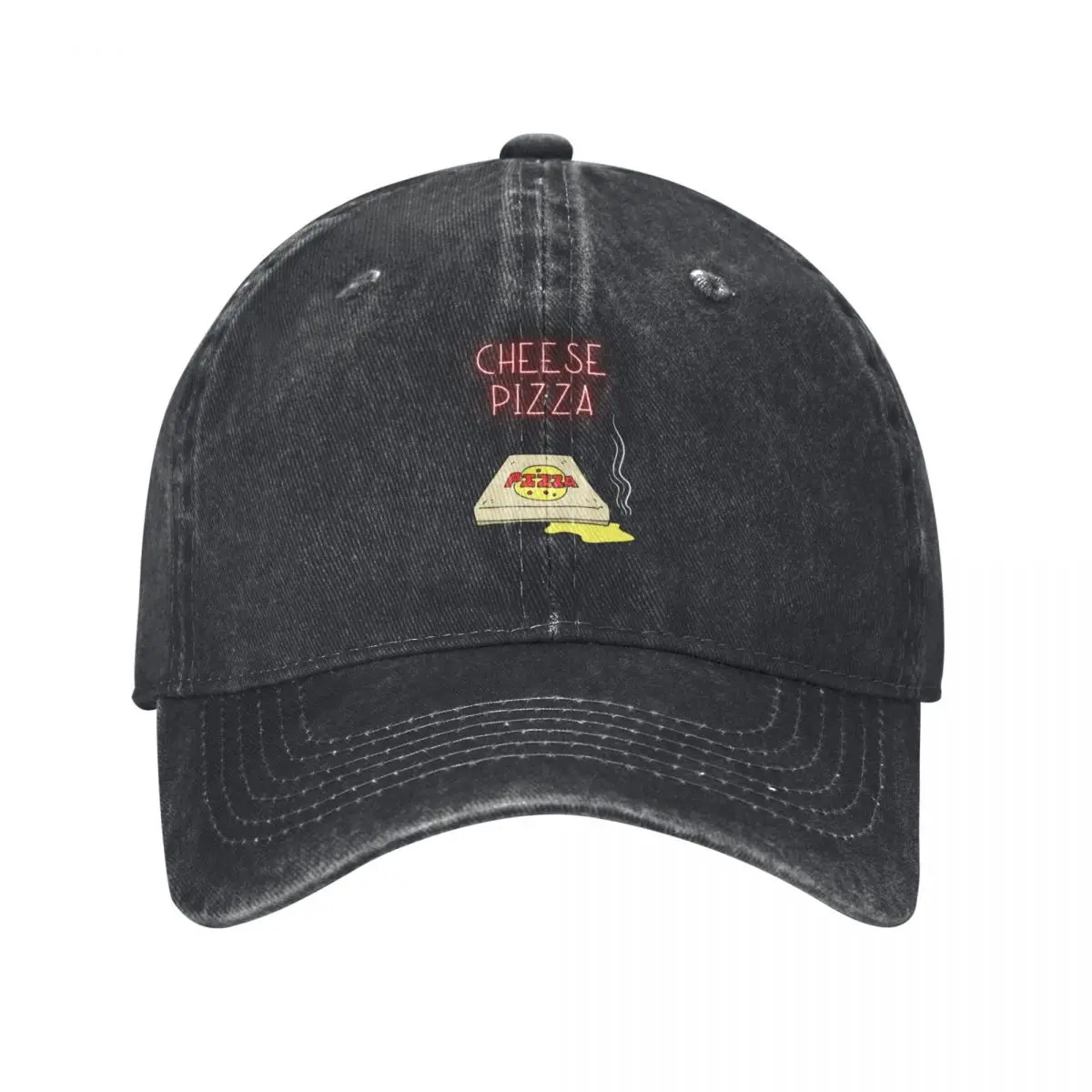 Cheese Pizza Day Baseball Cap Kids Hat Trucker Cap Icon New In The Hat Men's Luxury Women's