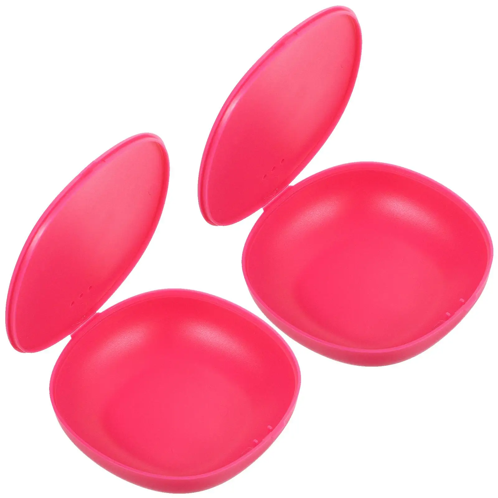 

2 Pcs Menstrual Cup Storage Box Reusable Silicone Period Case Pink Compact Travel Holder Dust Proof Health Care
