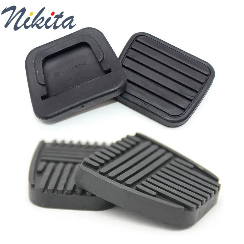 2Pcs Brake And Clutch Rubber Pedal Pad For Great Wall Haval H3 H5 H6 M4 C50 Car Accessories