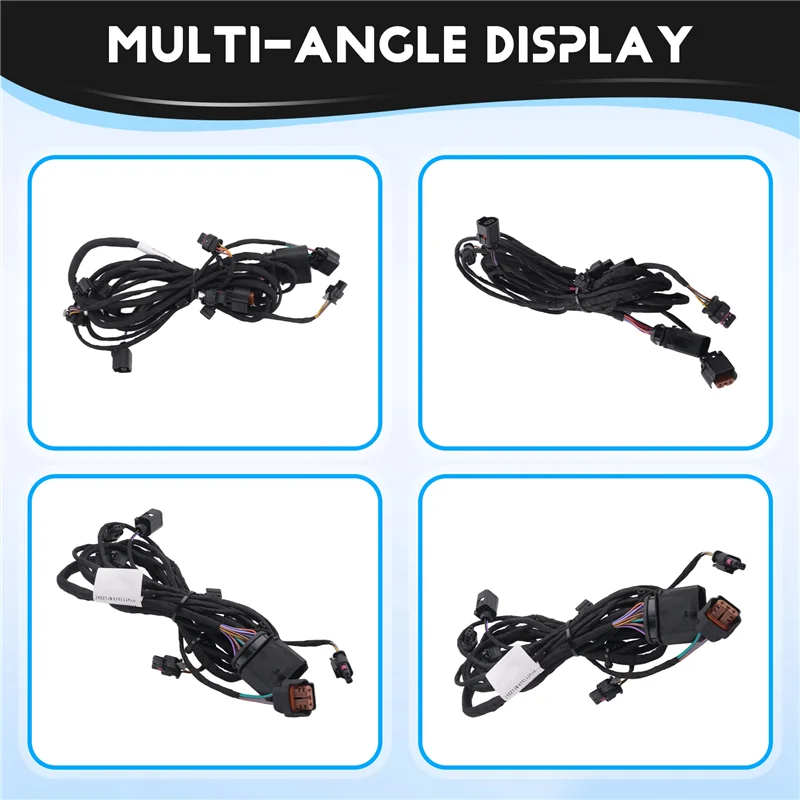 

XMSJ-Parking Sensor Wiring 7P6971095M For VW Touareg 2011-2014 Front Bumper 7P6 971 095M