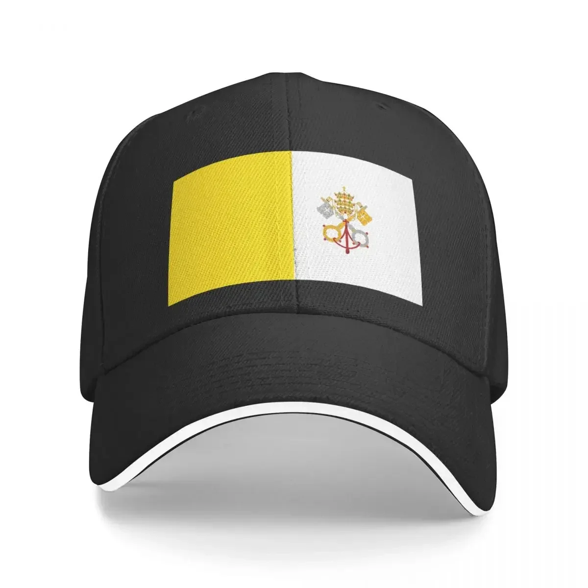 

Vatican flag Baseball Cap Christmas Hat Dropshipping Funny hats New In Hat Caps Women Men's