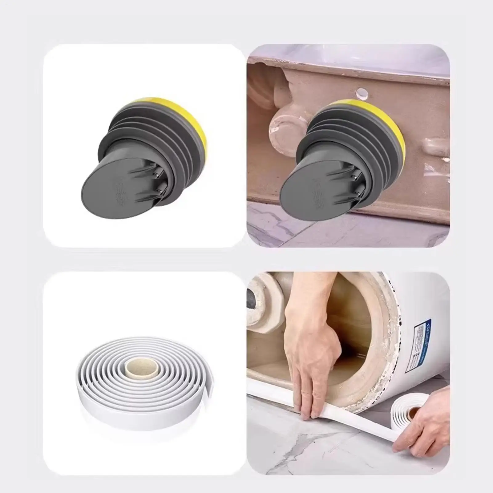 

Wax Ring For Toilet Long Lasting Thickened Replacement Toilet Flanges Wax Rings For Bathroom Installation Maintenance Home