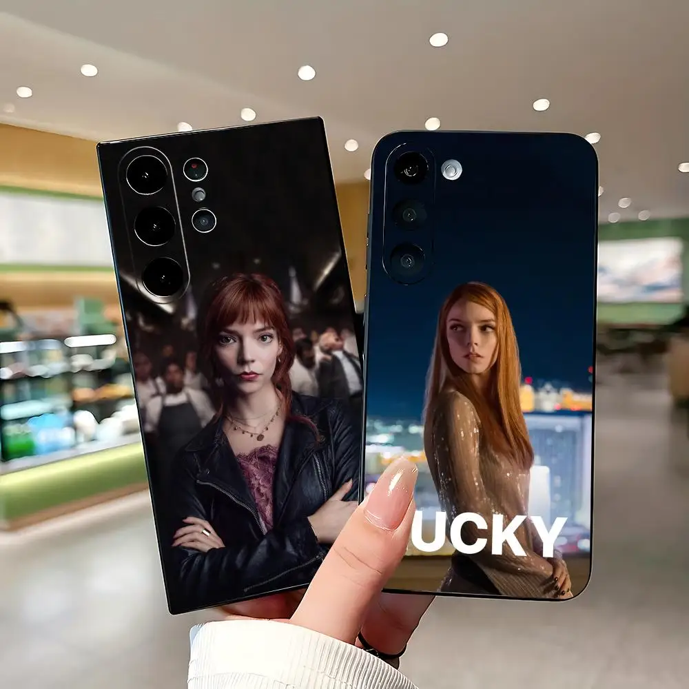 TV Lucky Fashion Show Phone Case For Samsung Galaxy S26 S25 S24 S23 S22 S21 Plus Ultra Fold A Soft Black