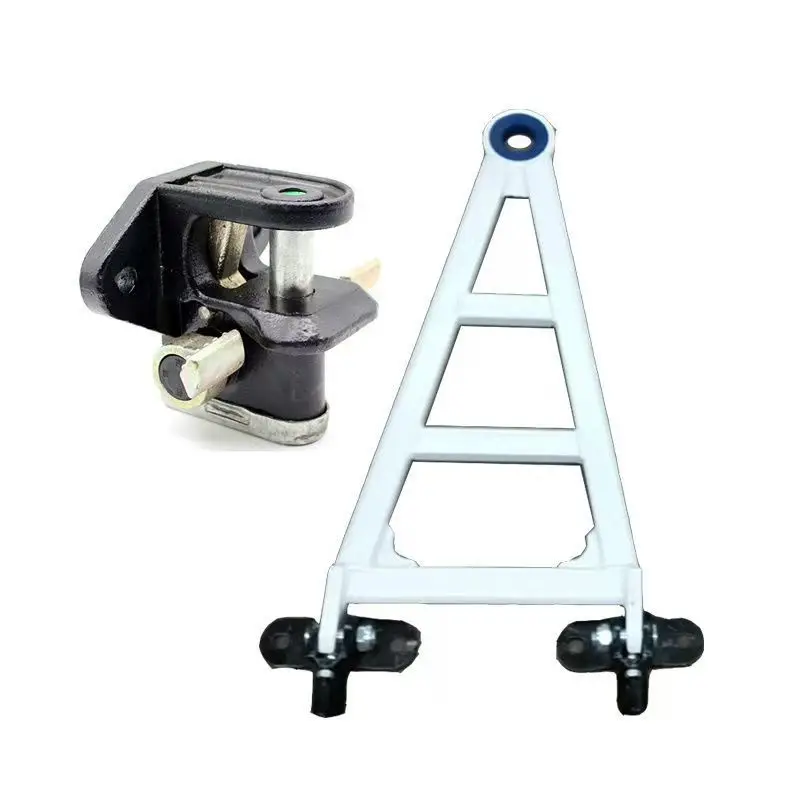 

Traction tow hook station equipment stacking foot bowl positioning block trolley accessories logistics trolley traction tow