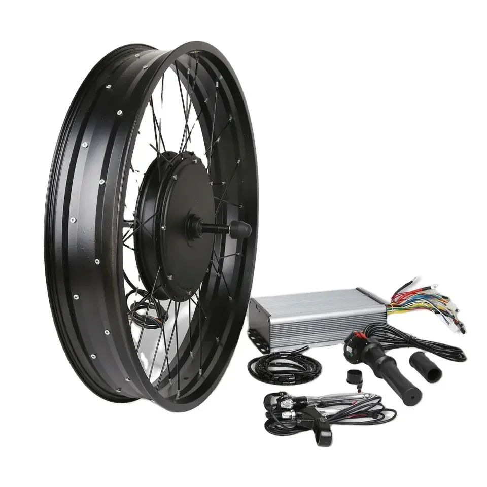 TEENESS Mountain Biking large power 5000w turbo hub motor kits with sabvoton controller and 750C display electric motorcycle